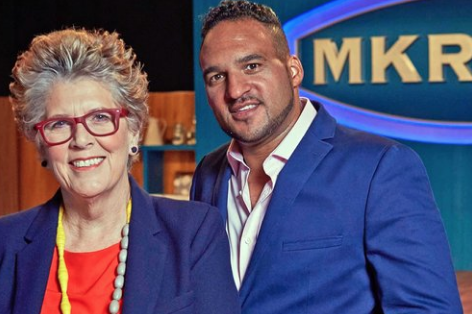 Prue Leith and Michael Caines