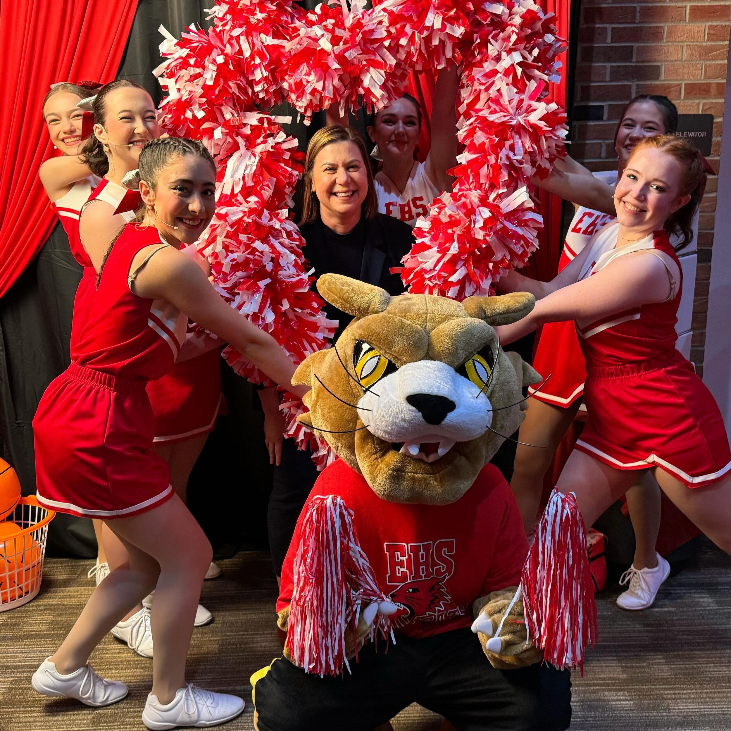 We had a very special visitor at High School Musical last night! ❤️

A big Wildcat cheer for U.S. Rep. Elissa Slotkin, one of Brighton Musical&rsquo;s biggest fans! 🤩