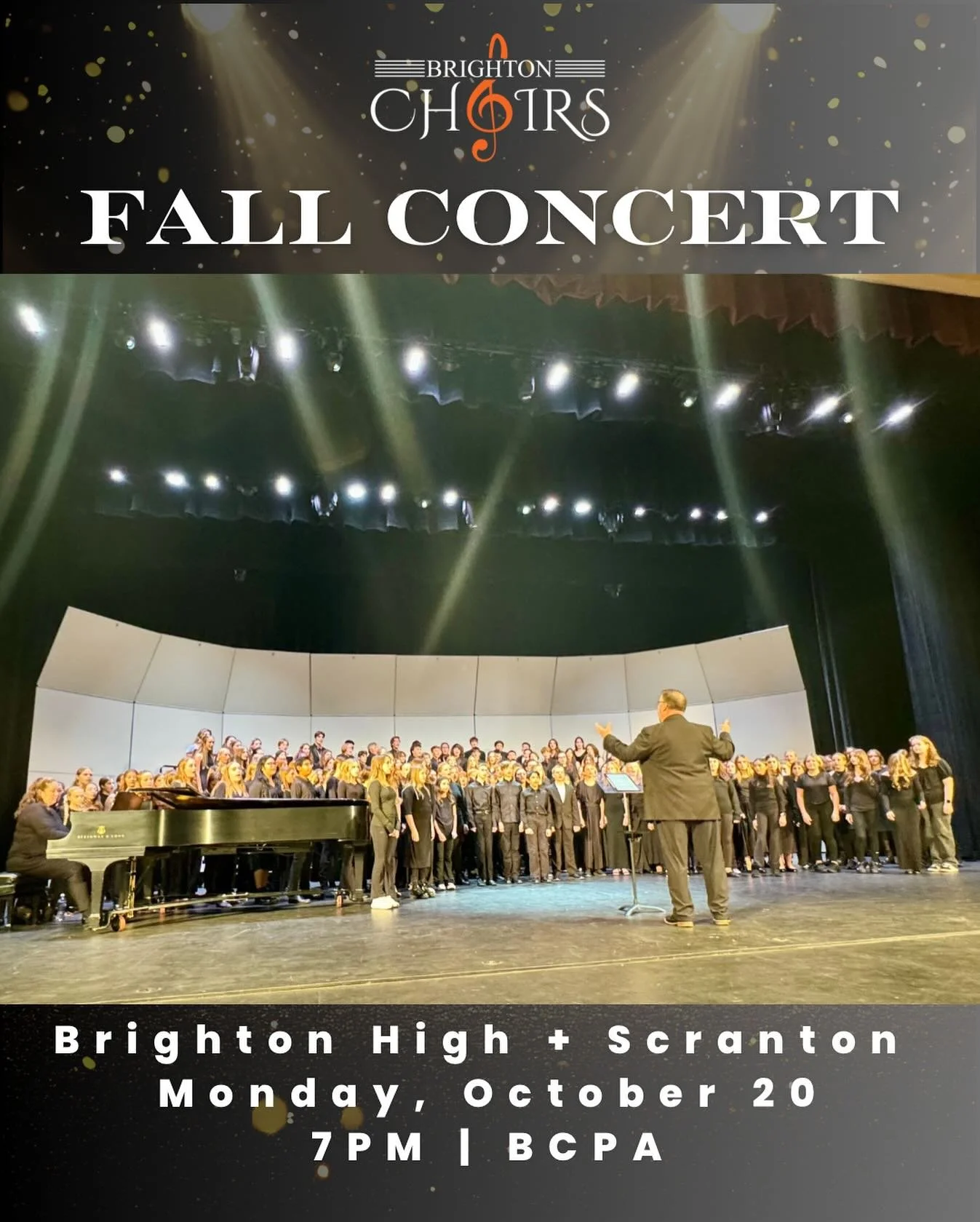 Don&rsquo;t miss our first concert of the 2025-26 school year on Monday, October 20th at 7 PM at the BCPA!