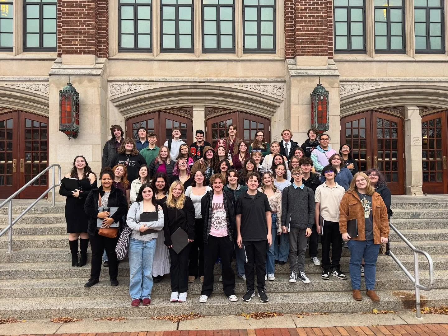 We had a blast 💥 @michiganstateu Choral Invitational today! #brightonchoirs #choirkidsrock