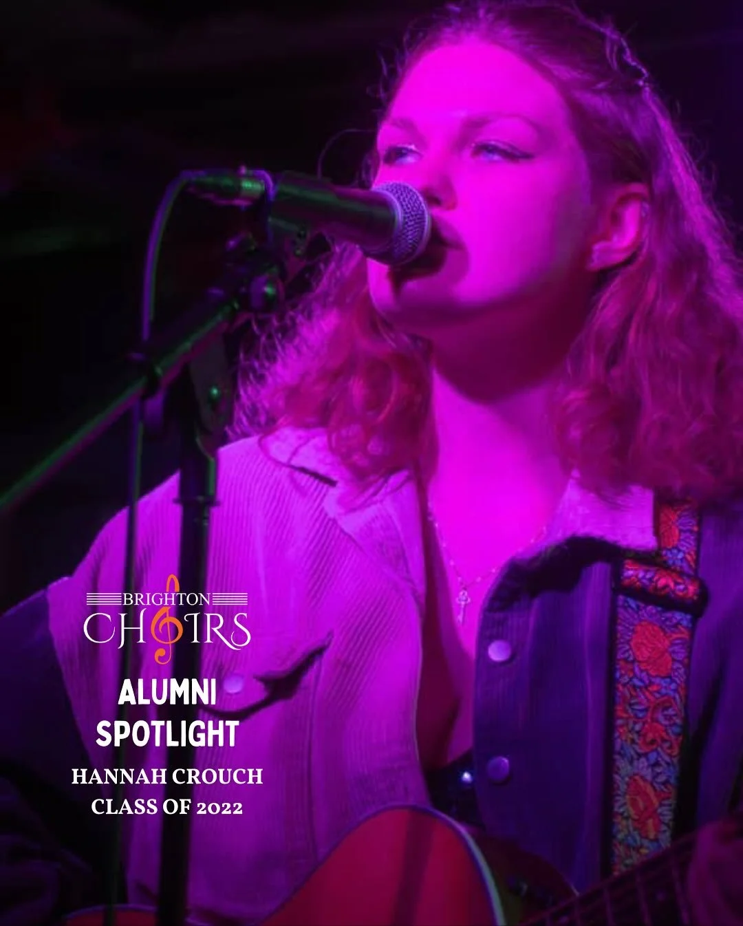 ✨Alumni Spotlight: Hannah Crouch, Class of 2022 ✨

College pathway: B.A. in Songwriting and Music Production from Berklee College of Music

What I&rsquo;ve been up to: Since graduating from BHS, my family moved to North Carolina, where I called home 