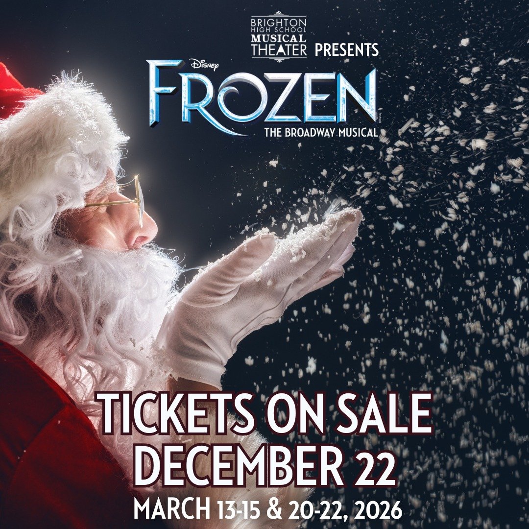 Did you ask Santa for Frozen tickets? 🎅❄️
Good news&mdash;he delivers early. Tickets go on sale Monday, December 22, just in time for holiday gifting!
https://brightonmusical.com/