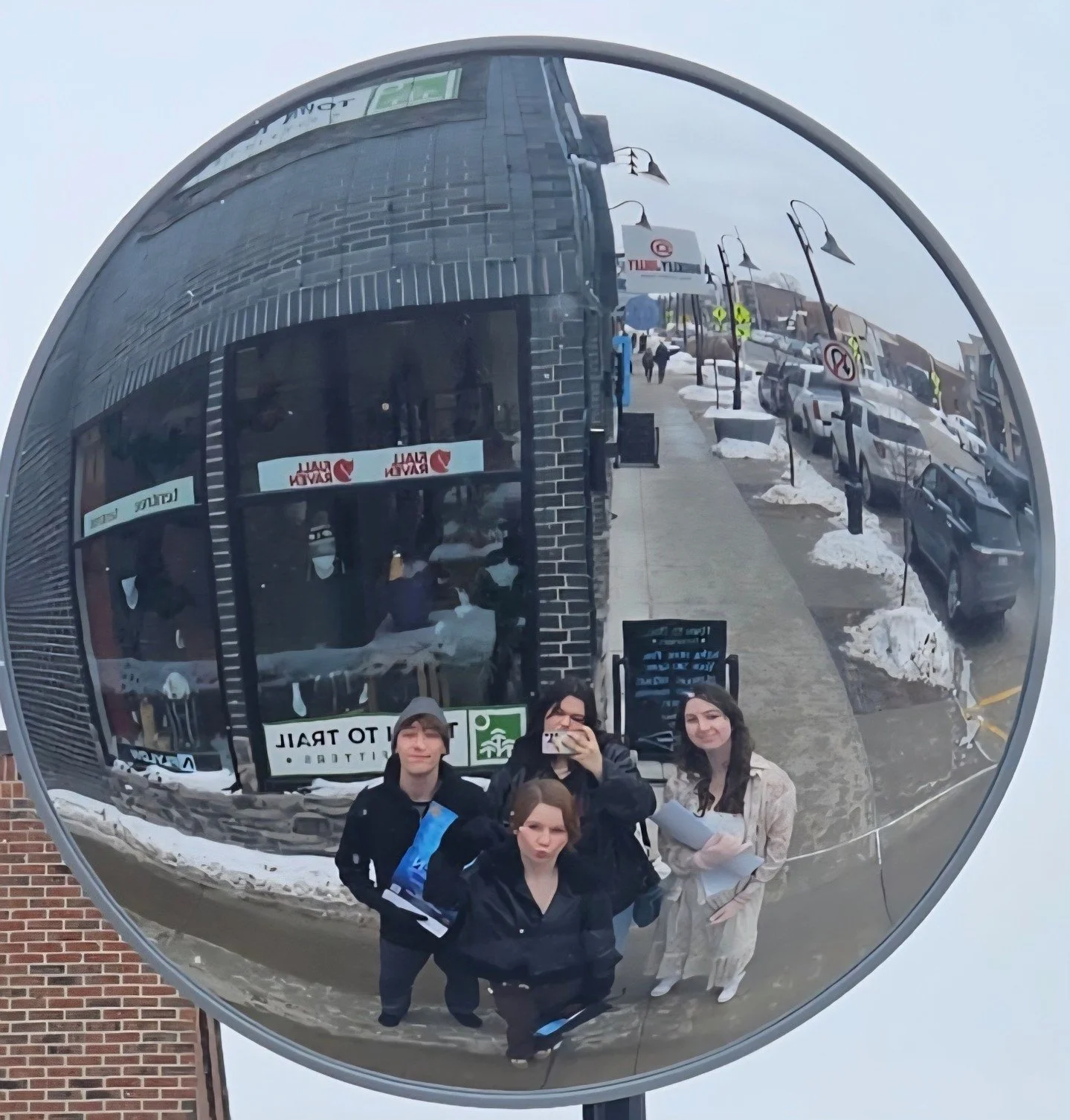 Our cast and crew took to the streets this weekend, spreading the Frozen love 🪧✨
Have you spotted one of our posters around town? Let us know where! We&rsquo;d love to give these awesome, supportive businesses a shout-out 👏👑

🎟️ https://brightonm