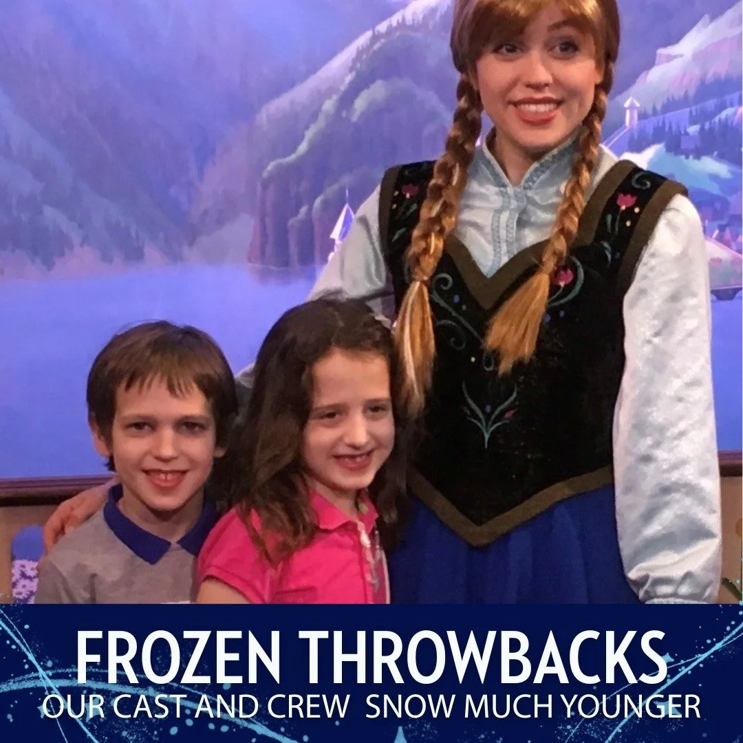 ❄️ Frozen Throwbacks ❄️
Our Cast &amp; Crew &mdash; Snow Much Younger ☃️✨

A brother&ndash;sister duo ❄️👫
Can you guess which two members of this year&rsquo;s Frozen cast and crew these siblings grew up to be? 👀✨

🎟️ https://brightonmusical.com/
?