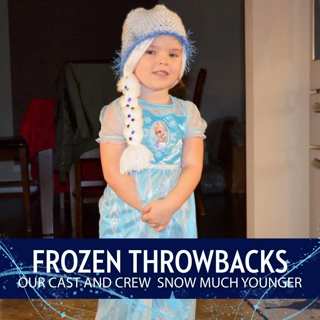 ❄️ Frozen Throwbacks ❄️
Tiny Elsa, big mystery 👑❄️✨
Do you recognize her from this throwback? Guess who she is in today&rsquo;s Frozen cast or crew 👀☃️

🎟️ https://brightonmusical.com/
🎭 Frozen: March 13&ndash;15 &amp; 20&ndash;22