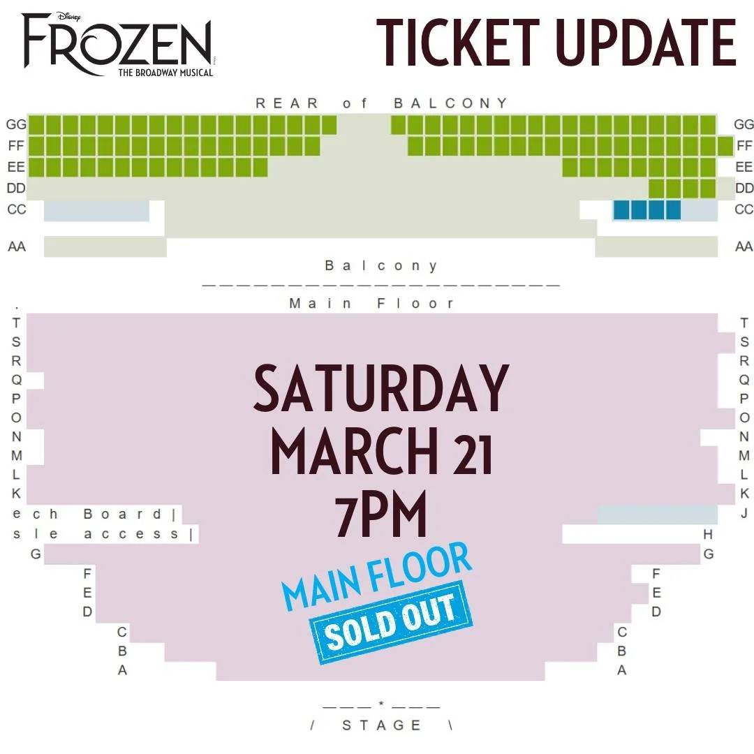 🎟️ Ticket Heads Up

Saturday, March 21 main floor is officially SOLD OUT.

We&rsquo;re seeing a surge in ticket sales this weekend, and seats are disappearing quickly. If you&rsquo;re planning to join us, now is the time to secure your spot before t