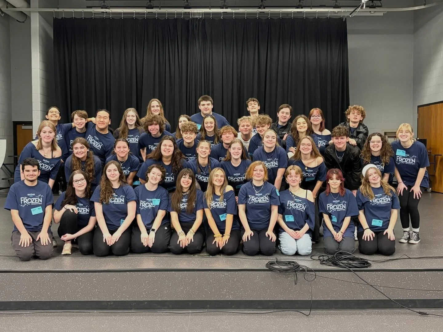 The cast of Brighton Musical&rsquo;s Frozen!
