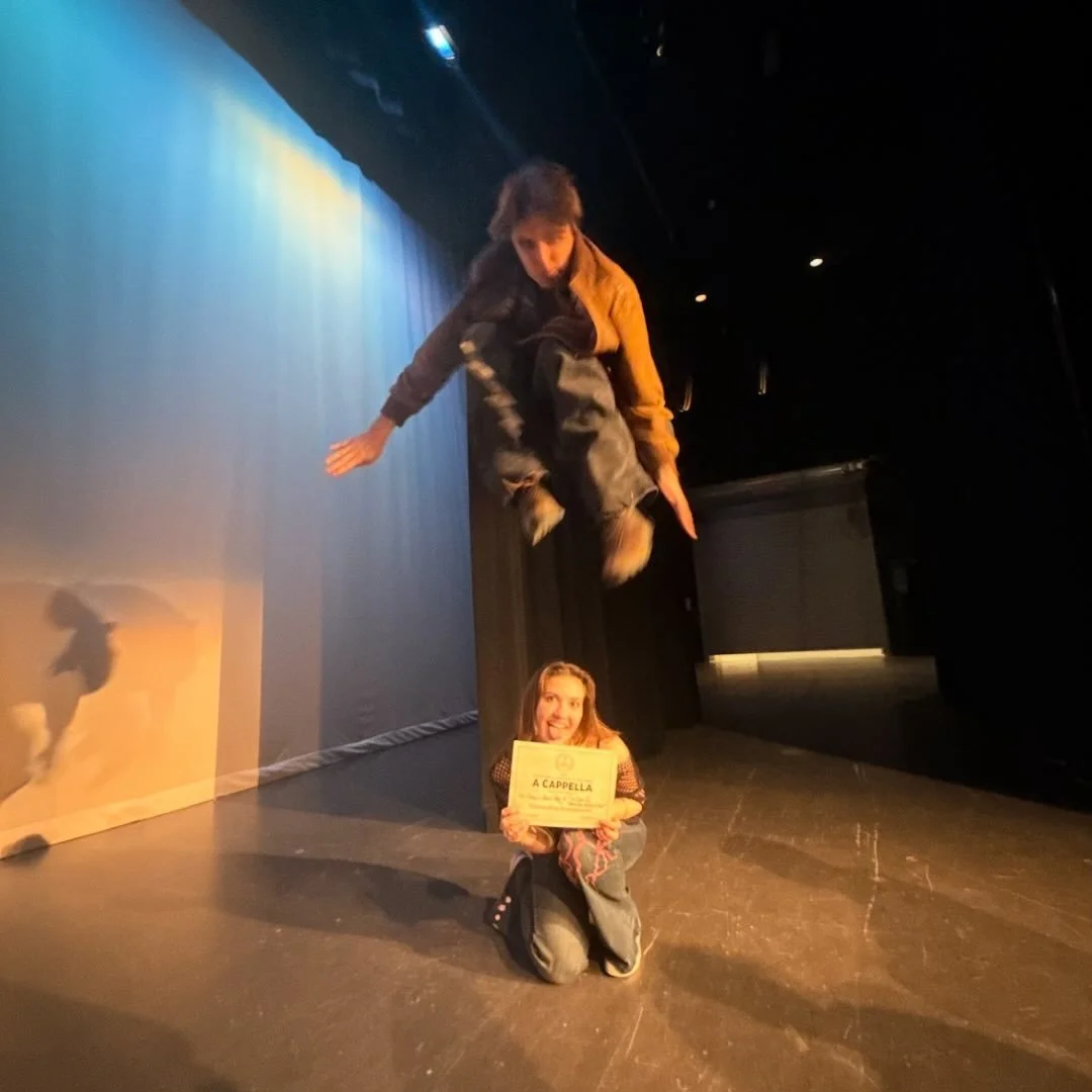 We&rsquo;re jumping for joy! 🤩 Mason and Ava won Best Arrangement &amp; Da Capo placed 4th in @ICHSA Regionals! Congrats to this talented student-led group! 👏 👏 👏 @varsityvocals