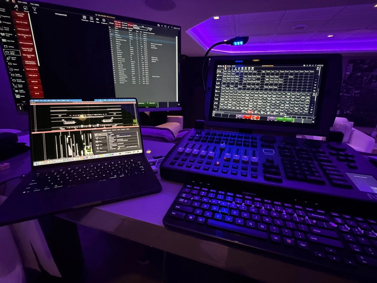 Behind every great show is a fantastic lighting designer. ❄️

Here&rsquo;s a peek at the work happening behind the scenes as we shape the look, mood, and magic of Frozen one cue at a time.

🎟️ https://brightonmusical.com/
🎭 Frozen: March 13&ndash;1