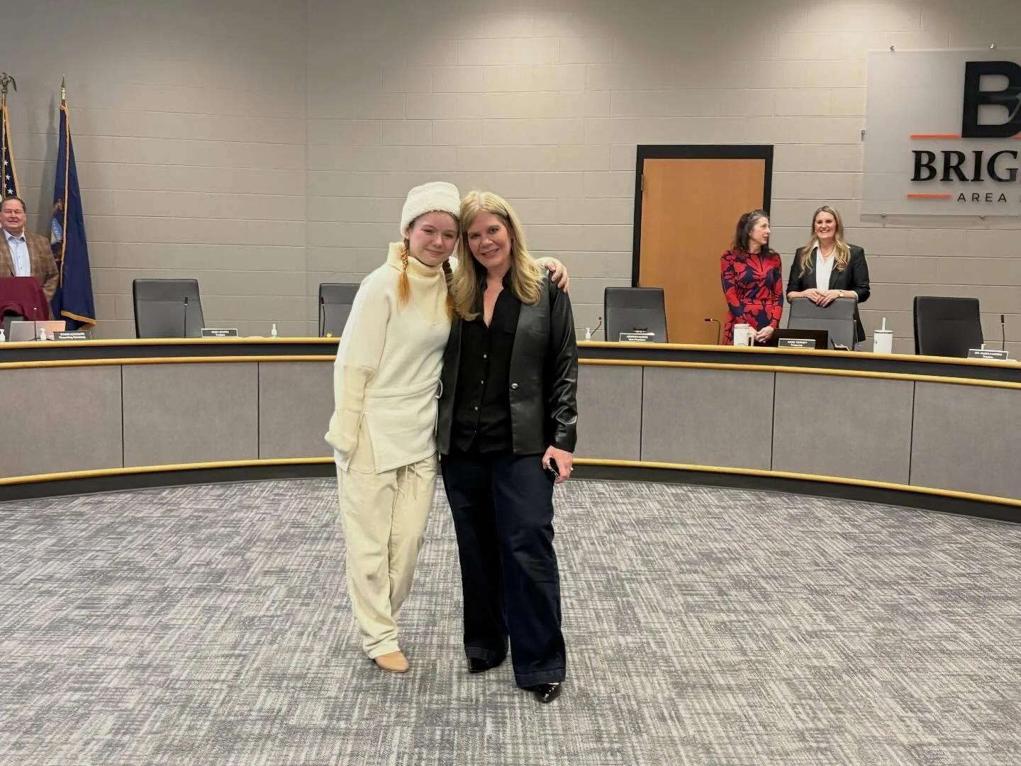 Frozen opens tonight! Here, Faith performs as Olaf for the Board of Education helping spread the word for a full sellout show!