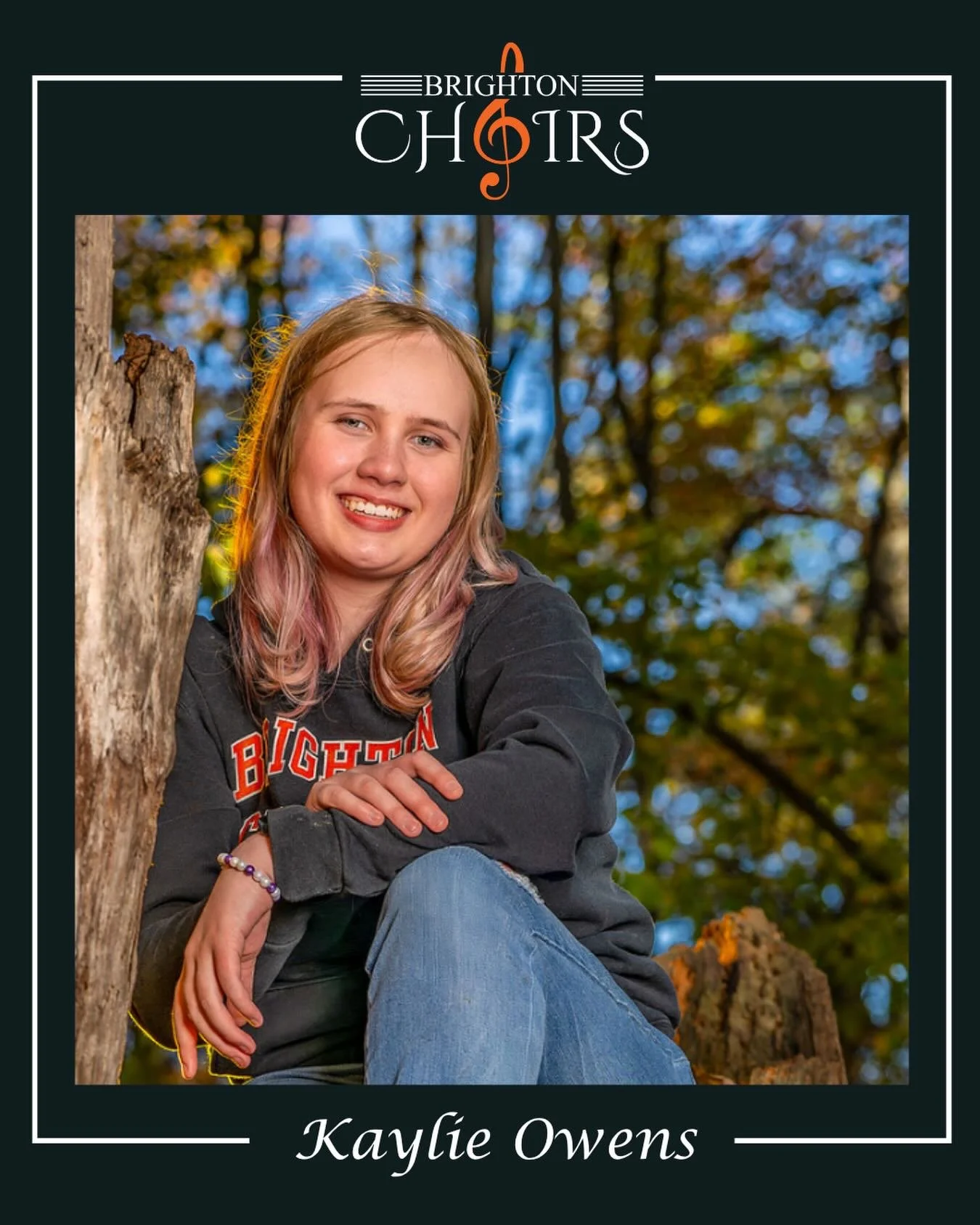 🎓Senior Spotlight: Kaylie Owens

Plans after graduation: I&rsquo;d like to train in graphic design or culinary arts.

Why I joined choir: Because I really love singing, and I always have. I&rsquo;m called &ldquo;song bird&rdquo; at home, lol.

Favor