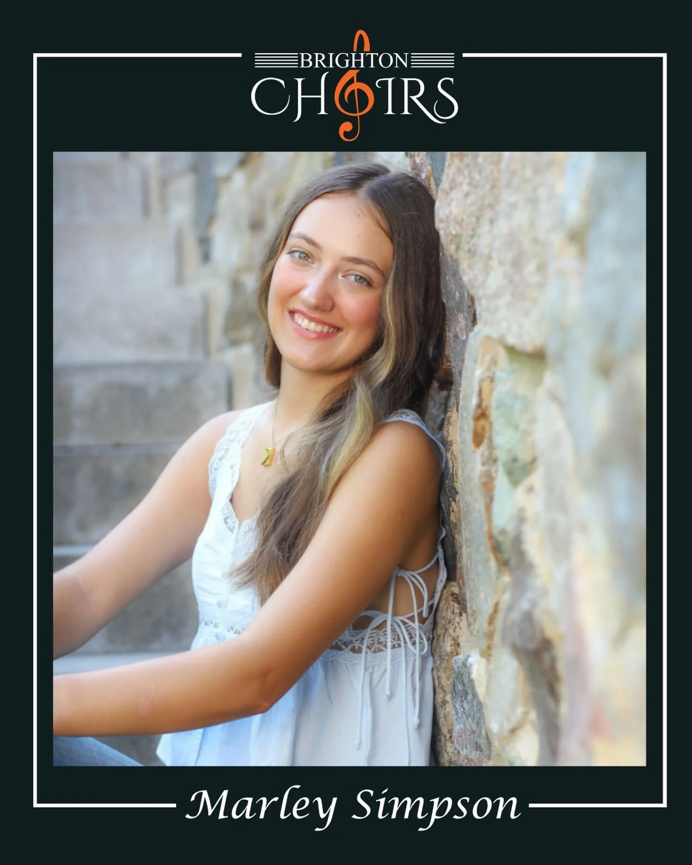 🎓Senior Spotlight: Marley Simpson

Plans after graduation: I will be attending Eastern Michigan University to major in English and minor in History. 

Why I joined choir: Out of a love for music and I continued with it throughout high school because