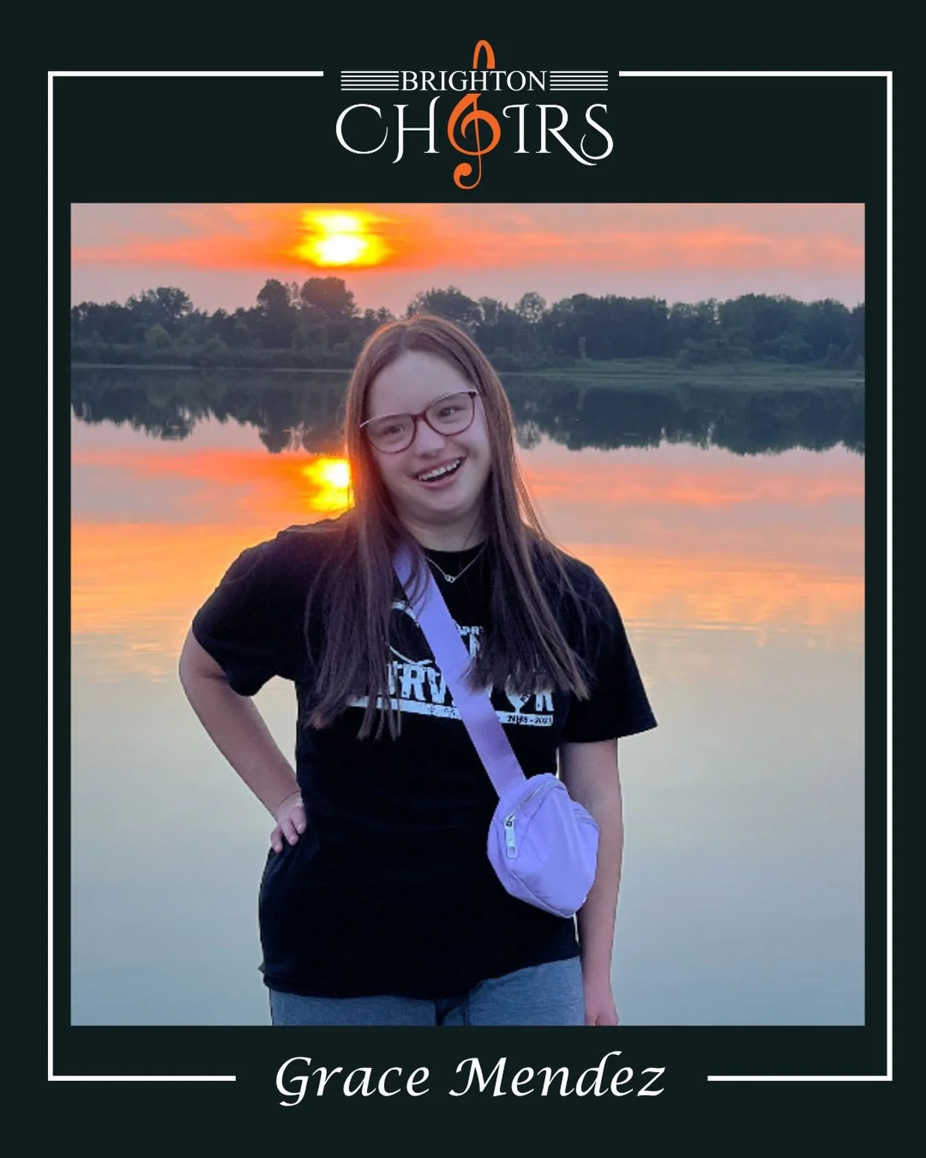 🎓 Senior Spotlight: Grace Mendez

Plans after graduation: LESA adult program

Why I joined choir: I love to sing all in my heart

Favorite moment: Singing Frosty the Snowman with Alyssa and Ella 

Advice for incoming freshman: If your stuck, don&rsq