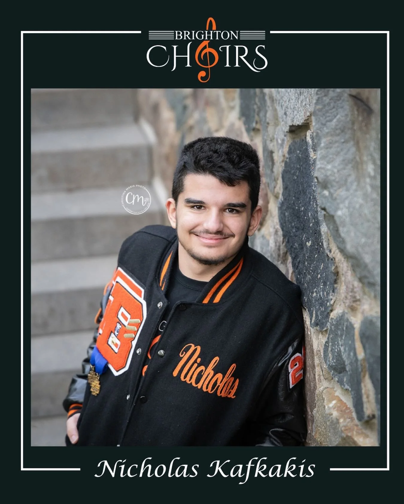 🎓Senior Spotlight: Nicholas Kafkakis

Plans after graduation: I plan to attend Lyman Briggs College at Michigan State University studying biochemistry.

Why I joined choir: Music has always been a key piece of my life. I have loved music since I was