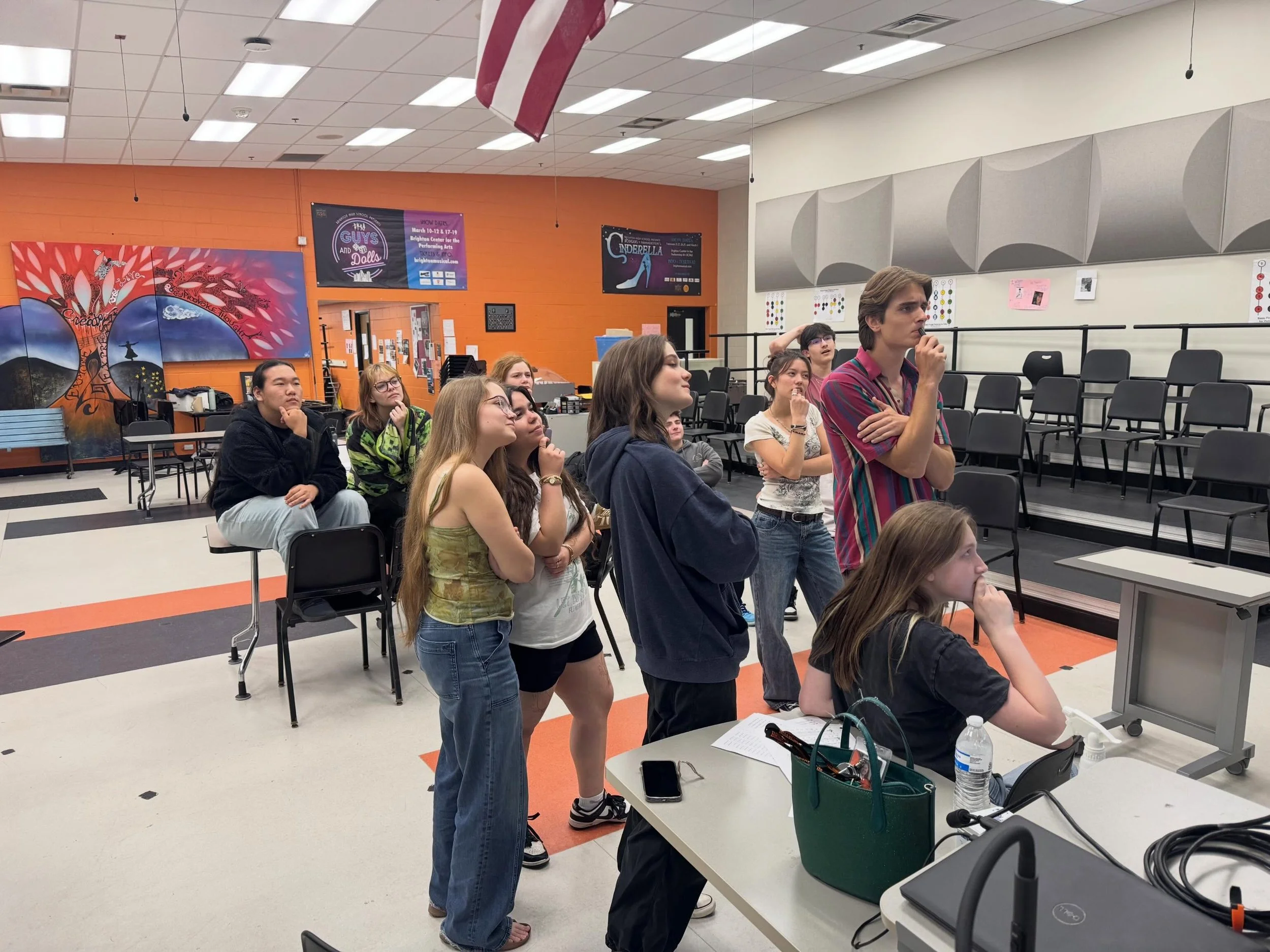 @bhs_dacapo held their 2026/2027 auditions at Scranton Middle School today! Deliberations- followed by Pizza 🍕 @brighton_choirs_mi