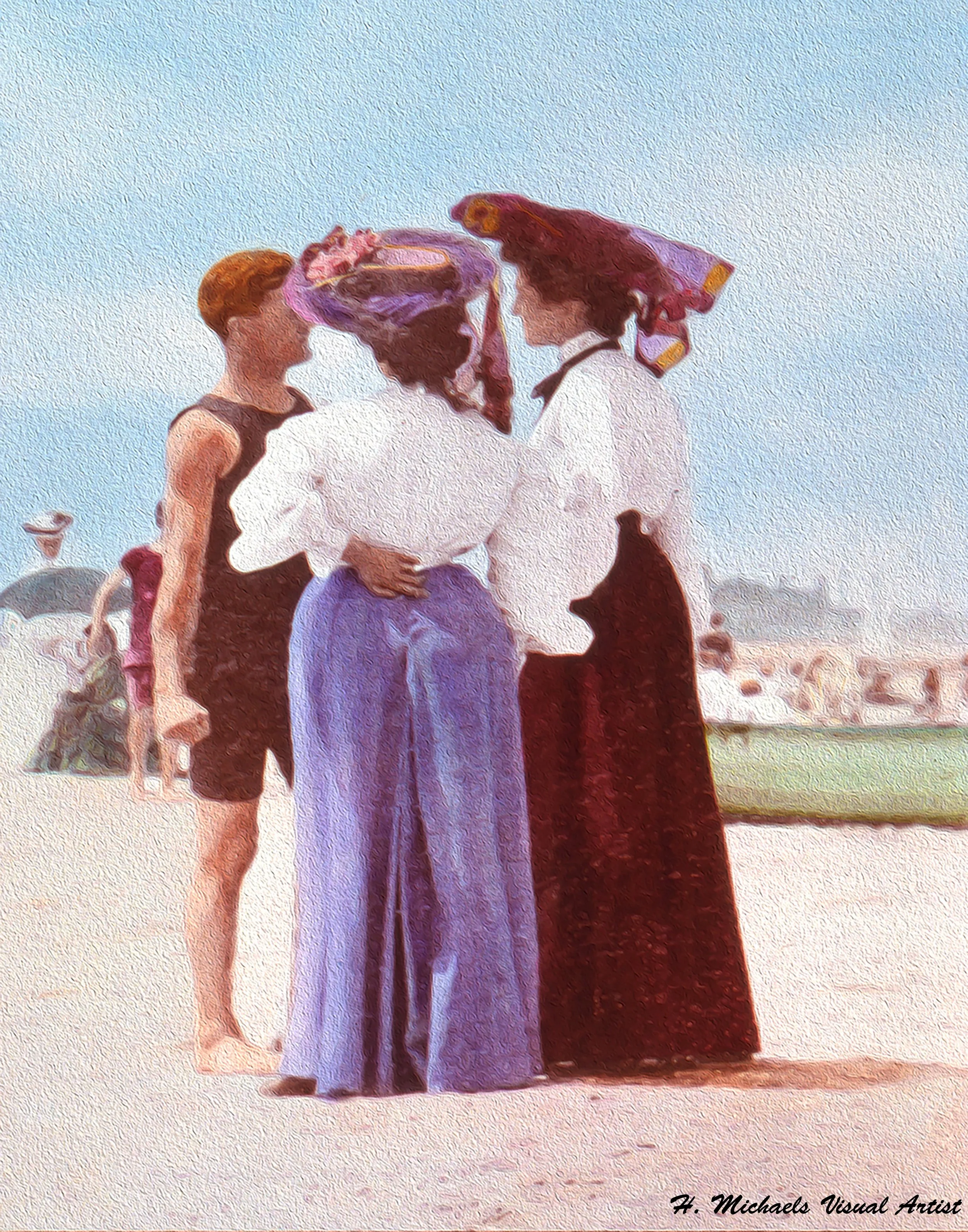 The Conversation (No Matt), Cape May, NJ Ca. 1900