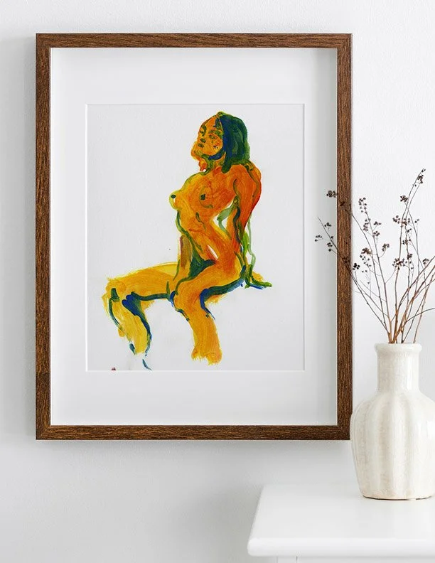 yellow nude 2_framed.jpg