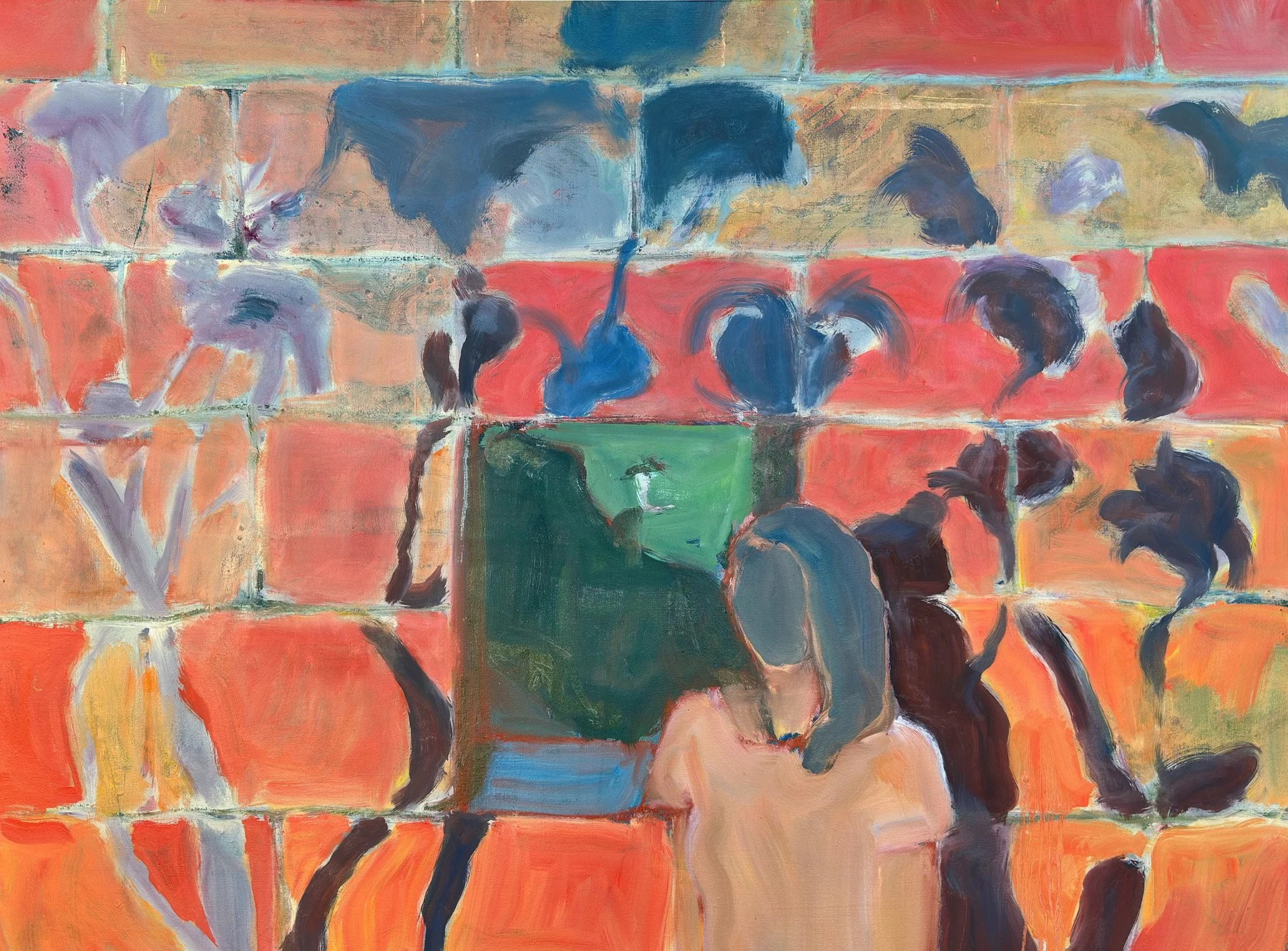  Green Window 
 Oil on Canvas
48in. x 36in.
2025 