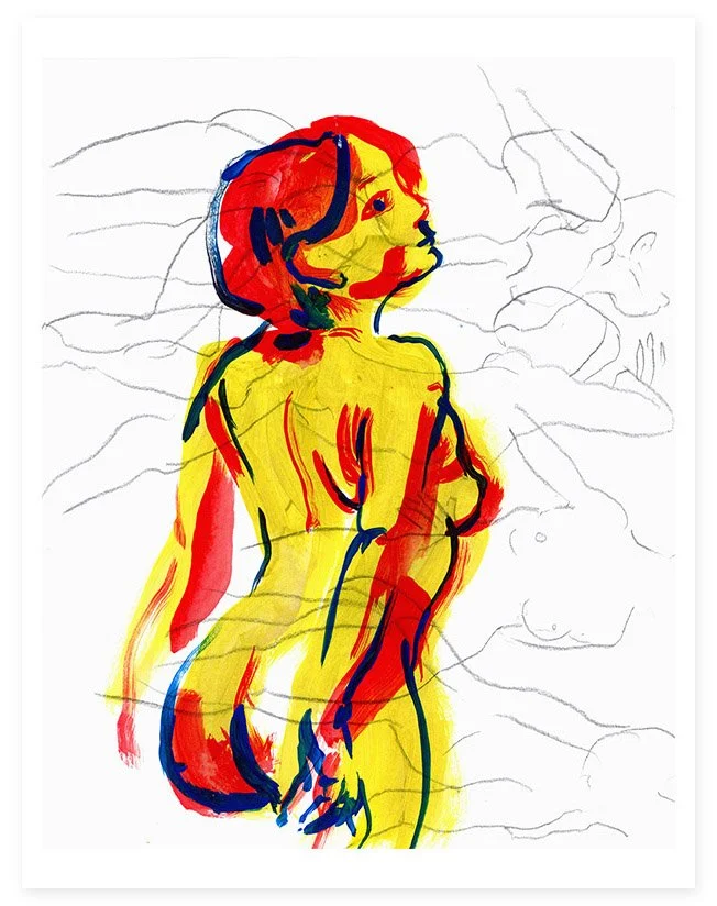 Yellow Nude 13
