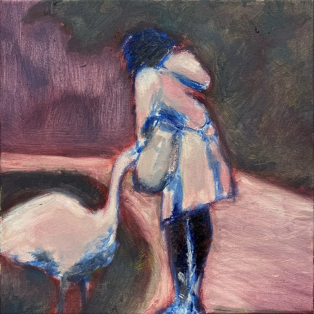  Morning Routine 
 Oil on Canvas
12in. x 12in.
2025-2026 