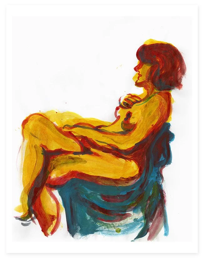 Yellow Nude 4