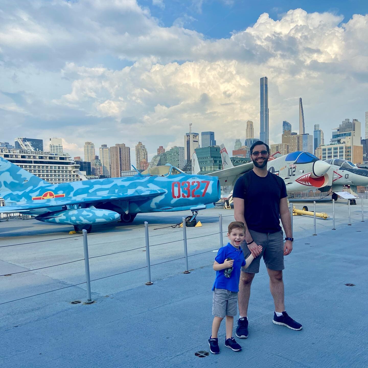 I&rsquo;ve been remiss about posting photos on here, but we had a very busy end-of-summer filled with adventures and exploration in our beautiful city. Here&rsquo;s one of my favorite shots from the incredible @intrepidmuseum. I would highly recommen