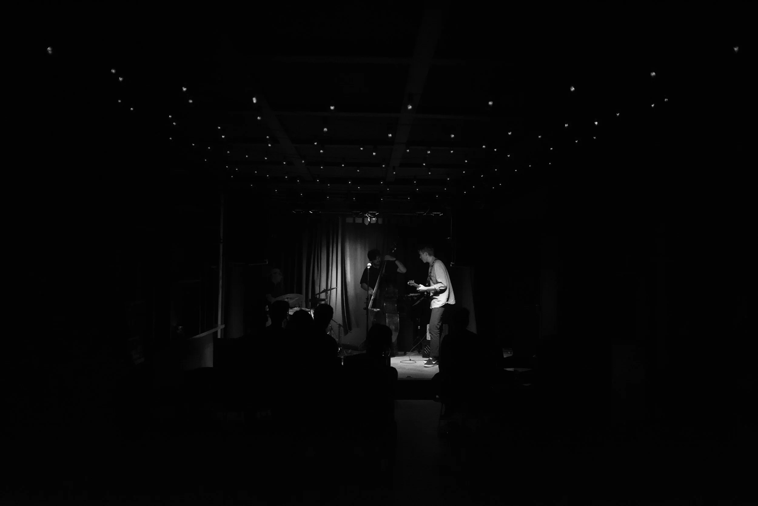 Harry Bartlett Trio at their EP release at the Burdock Brewery in Toronto, ON. 31/07/2018
