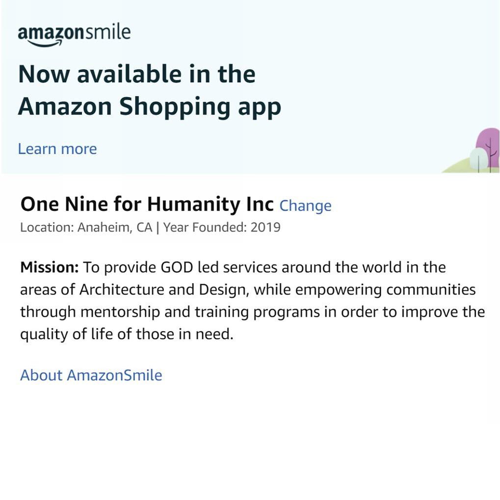 We are officially registered on Amazon Smile! 

Every donation helps us further our reach and ability to help others. 

To donate is simple just log into smile.amazon.com and select our non-profit! 

#amazonsmile #donate #amazon