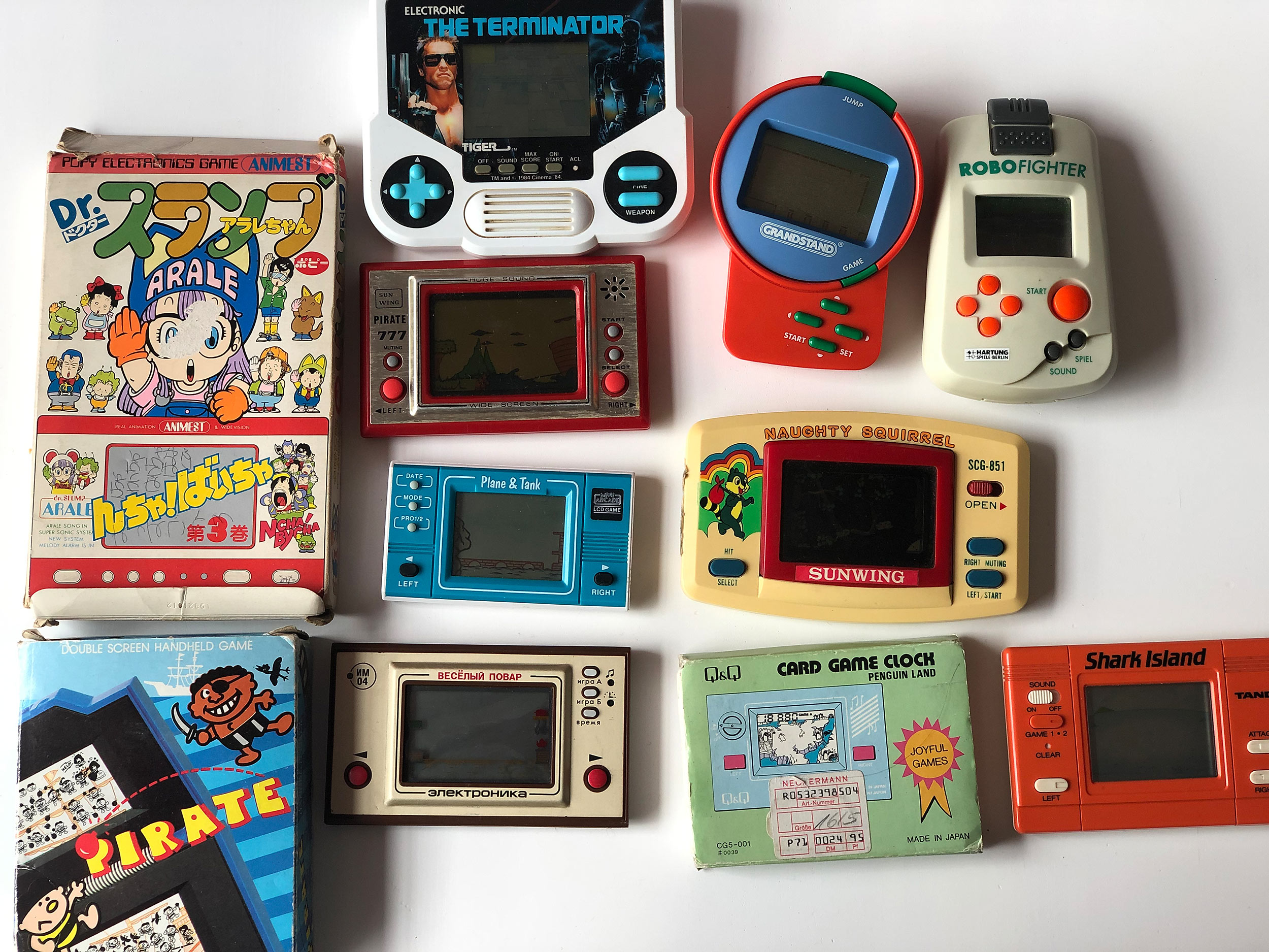 handheld lcd games
