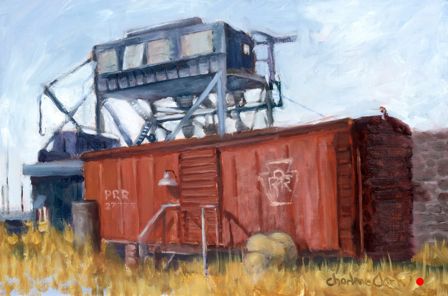 Canton Coal Pier Boxcar Office