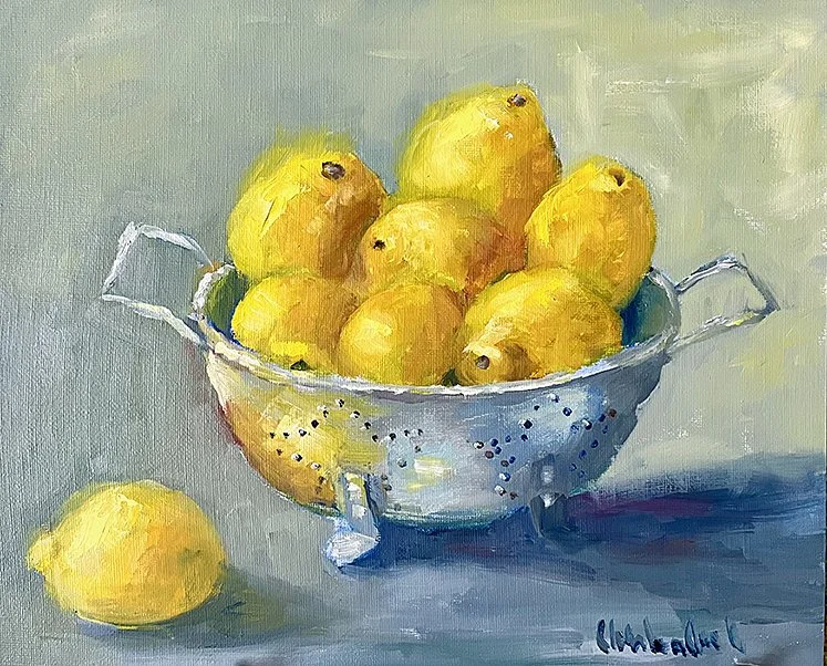 Lemons in Colander Encore