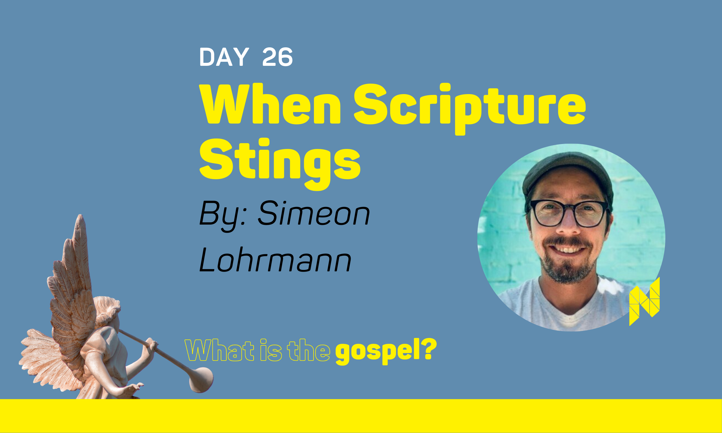 When Scripture Stings