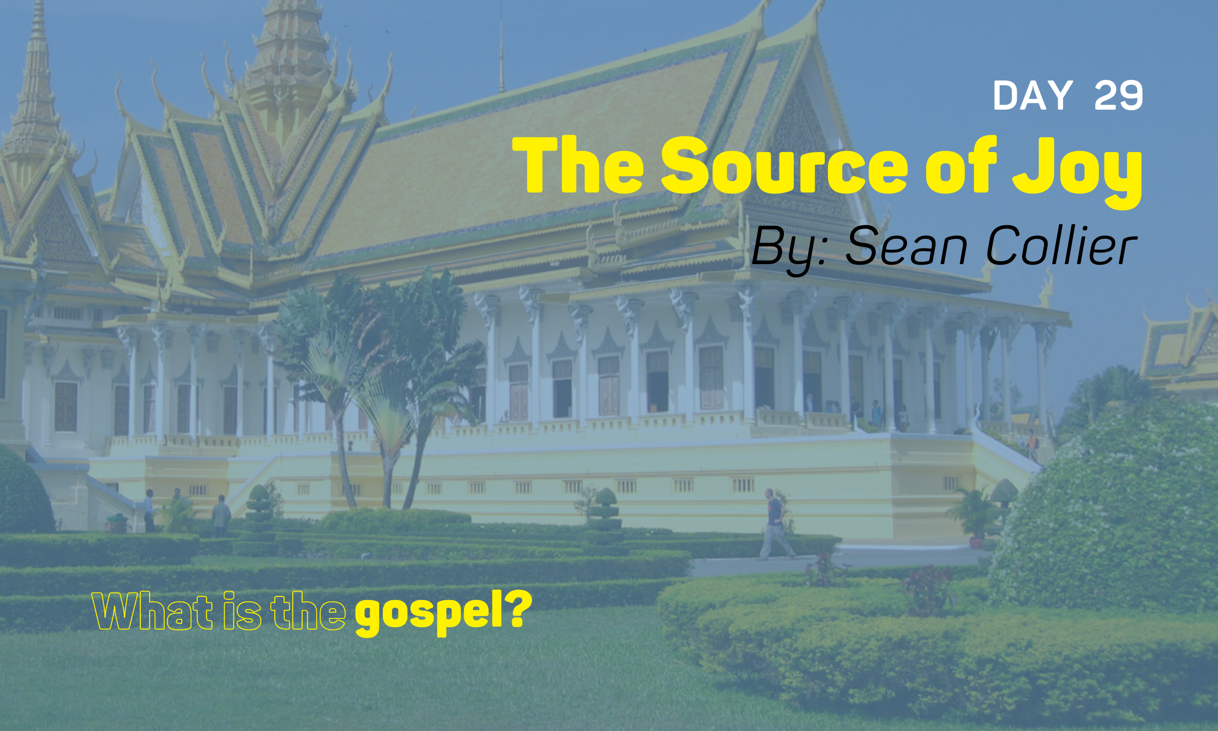 The Source of Joy