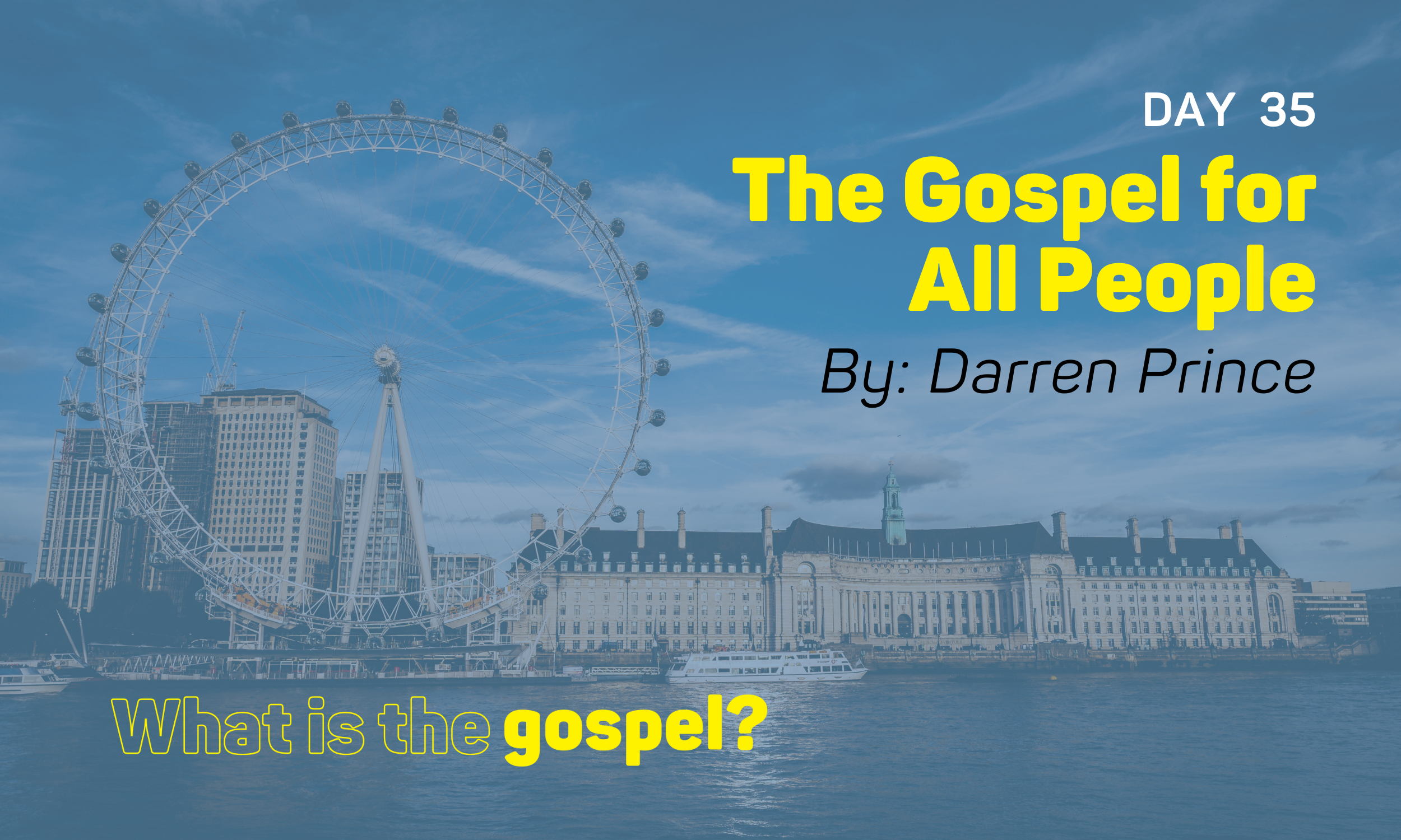 The Gospel for All People