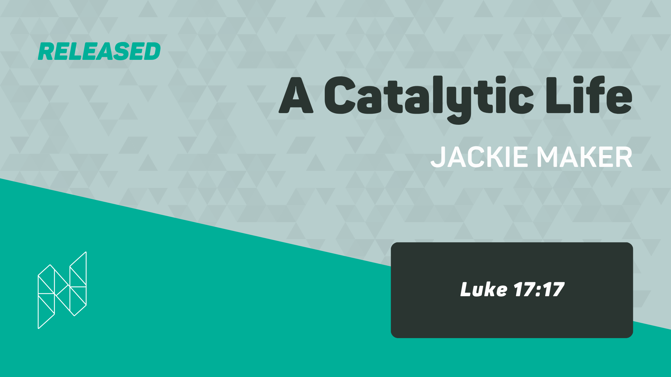 A Catalytic Life