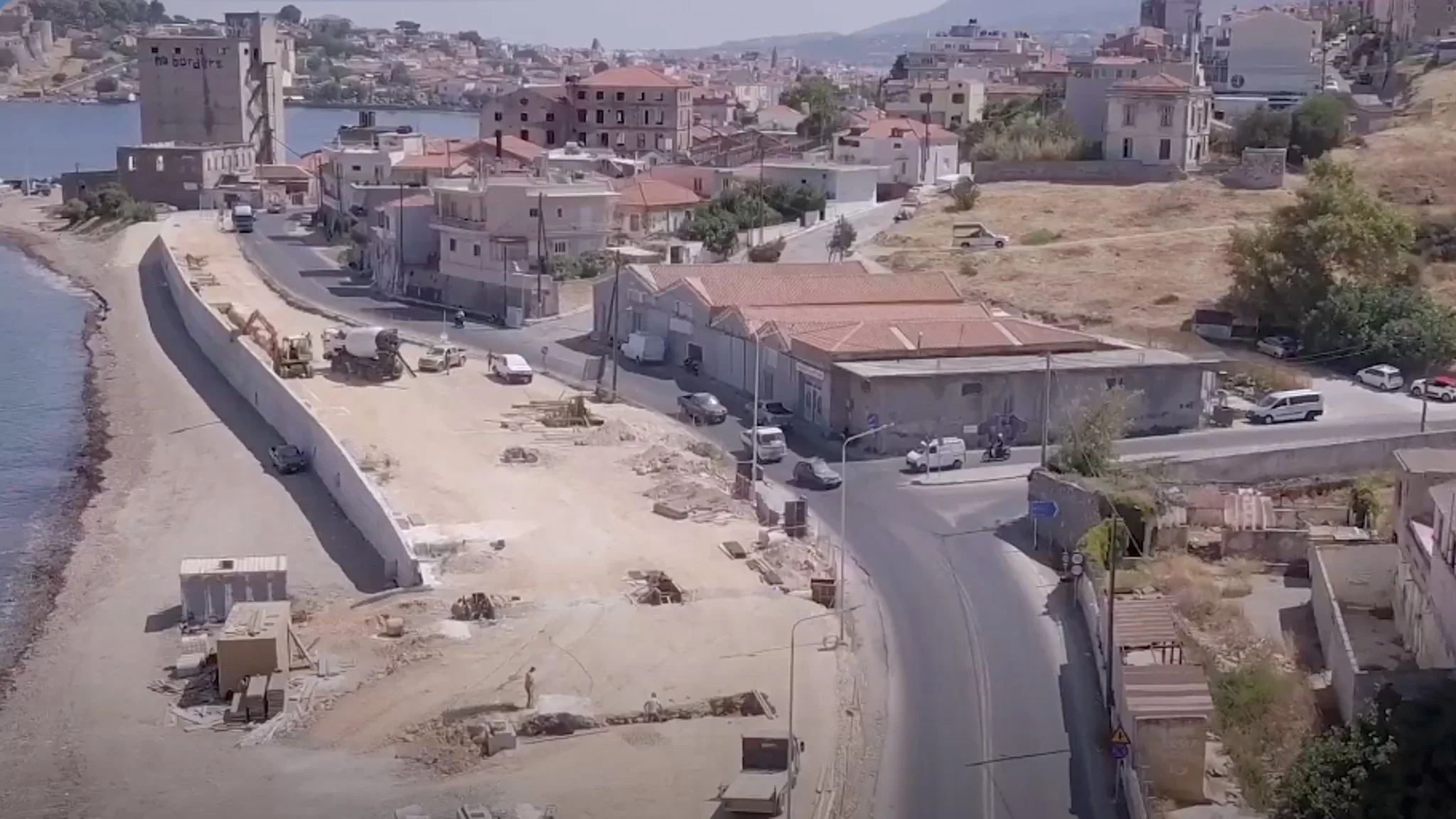 Emergency Situation Greek Island