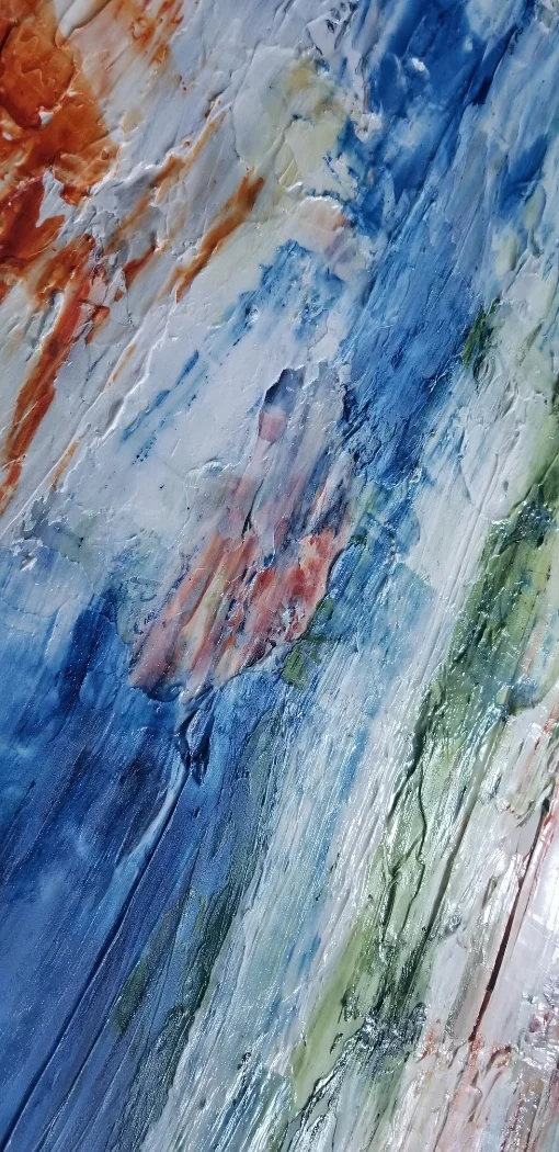 Close up of Transom commission, 2018