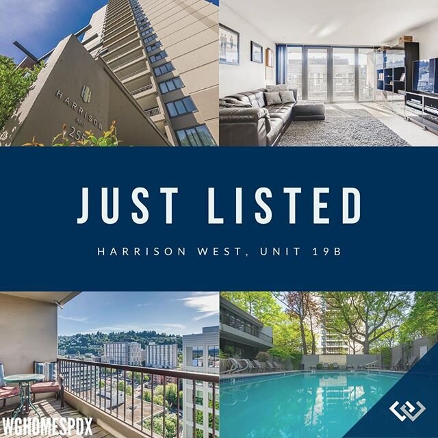 🌟Just Listed!🌟 Harrison West, Residence 19B 💠This true one-bedroom has everything you need and nothing you don&rsquo;t! 💠Sophisticated. Ultra-efficient. Stylish. Cosmopolitan. Urban nest. 💠All that Downtown PDX has to offer is at your doorstep -