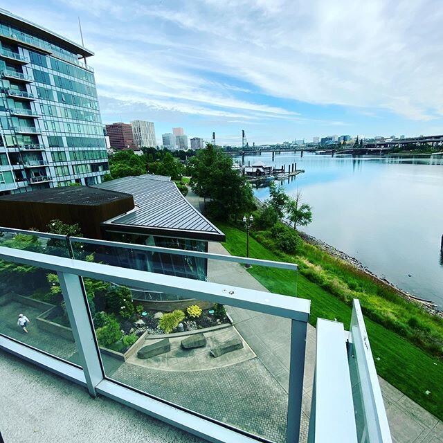 A captivating corner of Portland from my listing at The Strand - Residence E402. So peaceful down on the river. Contact me to find out more!  #windermererealtytrust #pdxcondopro #allinforyou