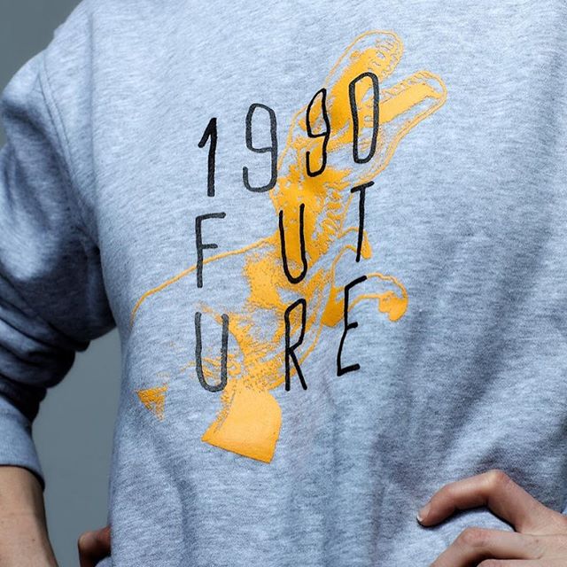 We made some pretty rad shirts for the release of our record. Get &ldquo;The Susan&rdquo; in black, ladies white, or gray sweatshirt at 1990future.com. Wear them anywhere, like to a store or a non-store! Very versatile! #supersoft #cheaperthanthegap 