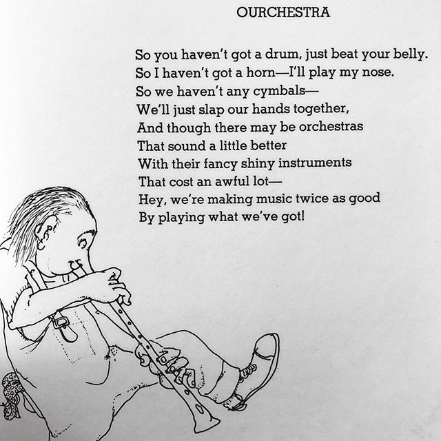 Shel Silverstein knows.