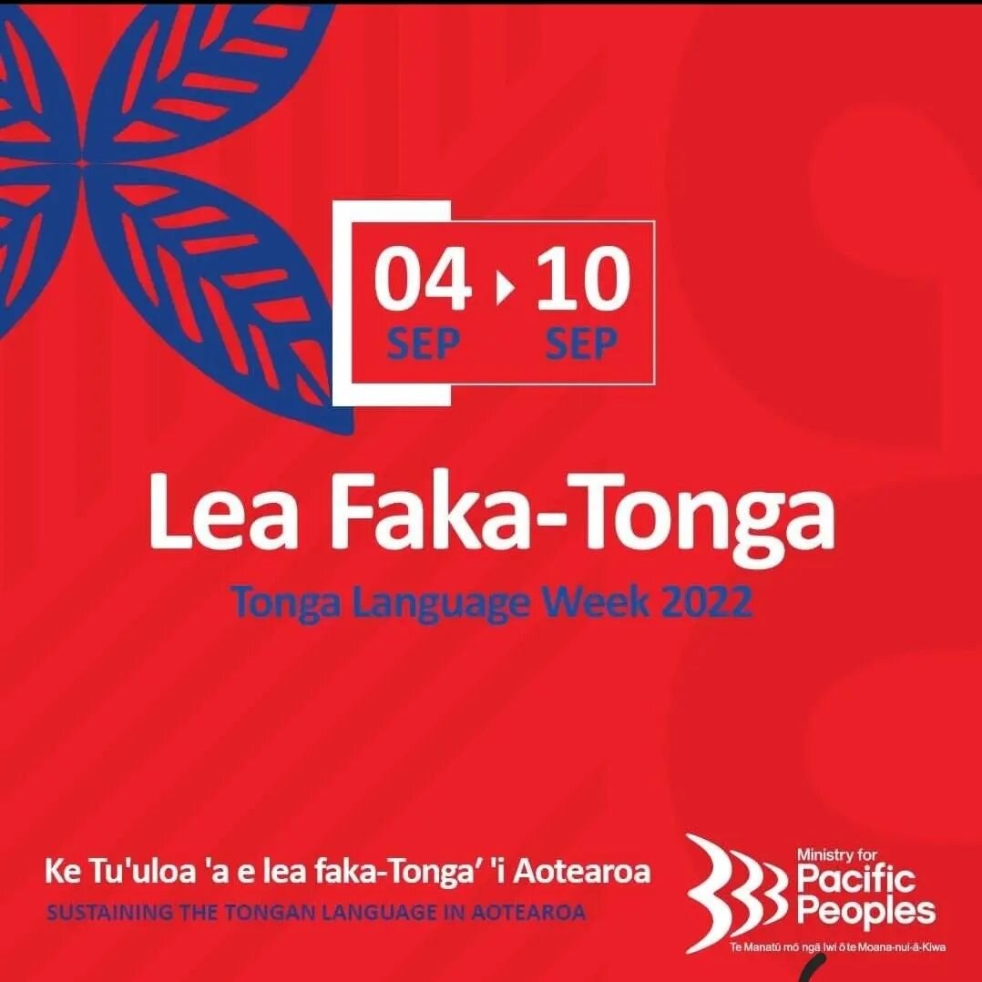 ❤️Happy Tongan Language week
This year&rsquo;s theme for Uike Kātoanga&rsquo;i &lsquo;o e lea faka-Tonga - Tonga Language Week - is: Ke Tu'uloa 'a e lea faka-Tonga 'i Aotearoa, which means Sustaining the Tonga Language in Aotearoa.❤️
