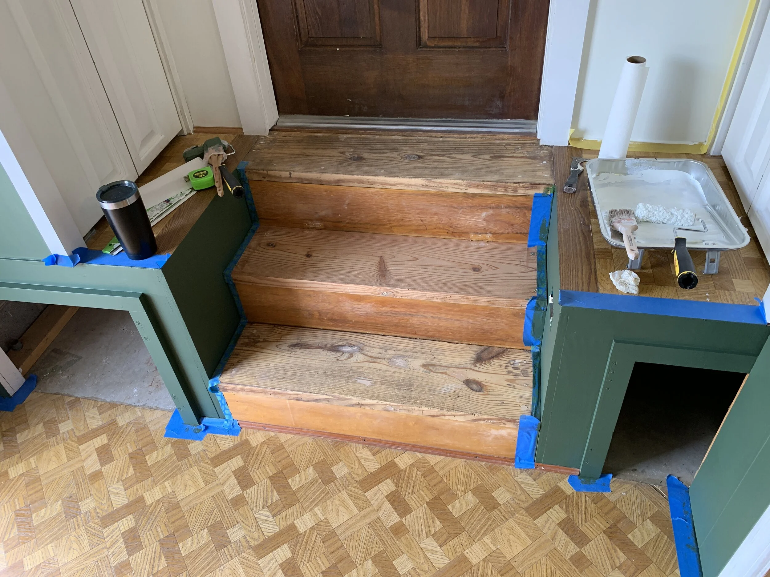 Mudroom Progress Update!