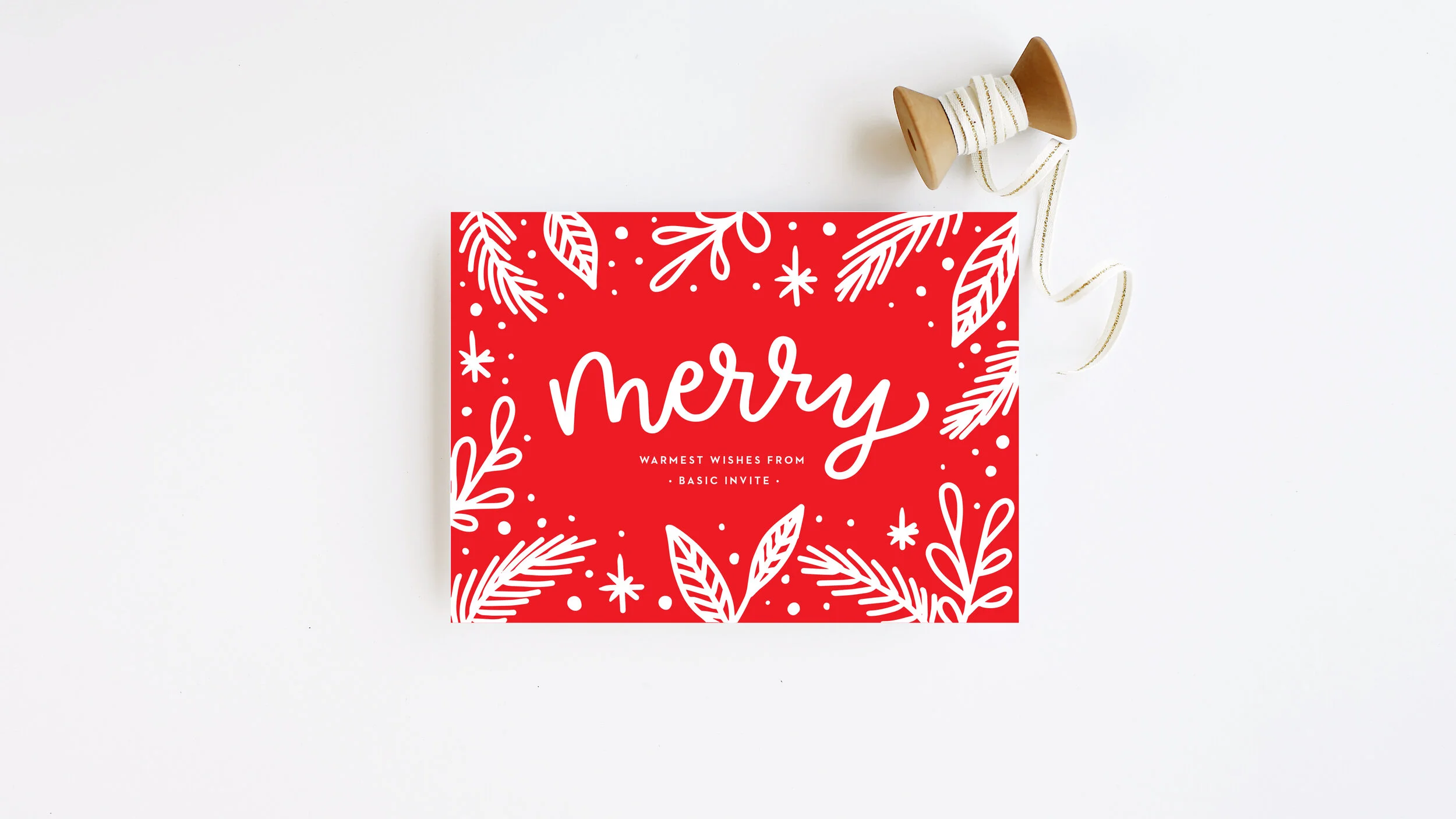 Celebrating Christmas in July with Basic Invite!