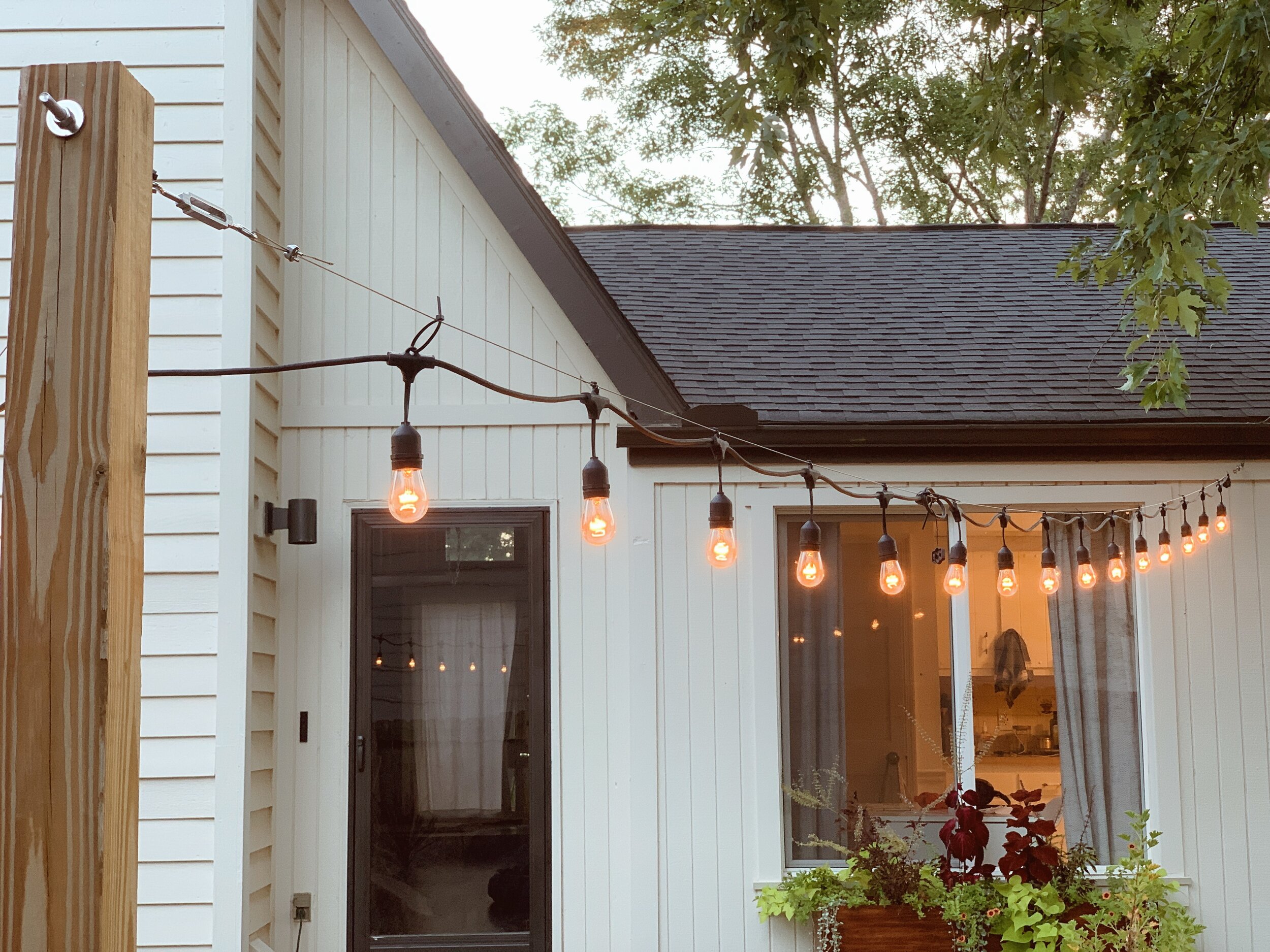 Backyard Update, Part 1: Lighting!