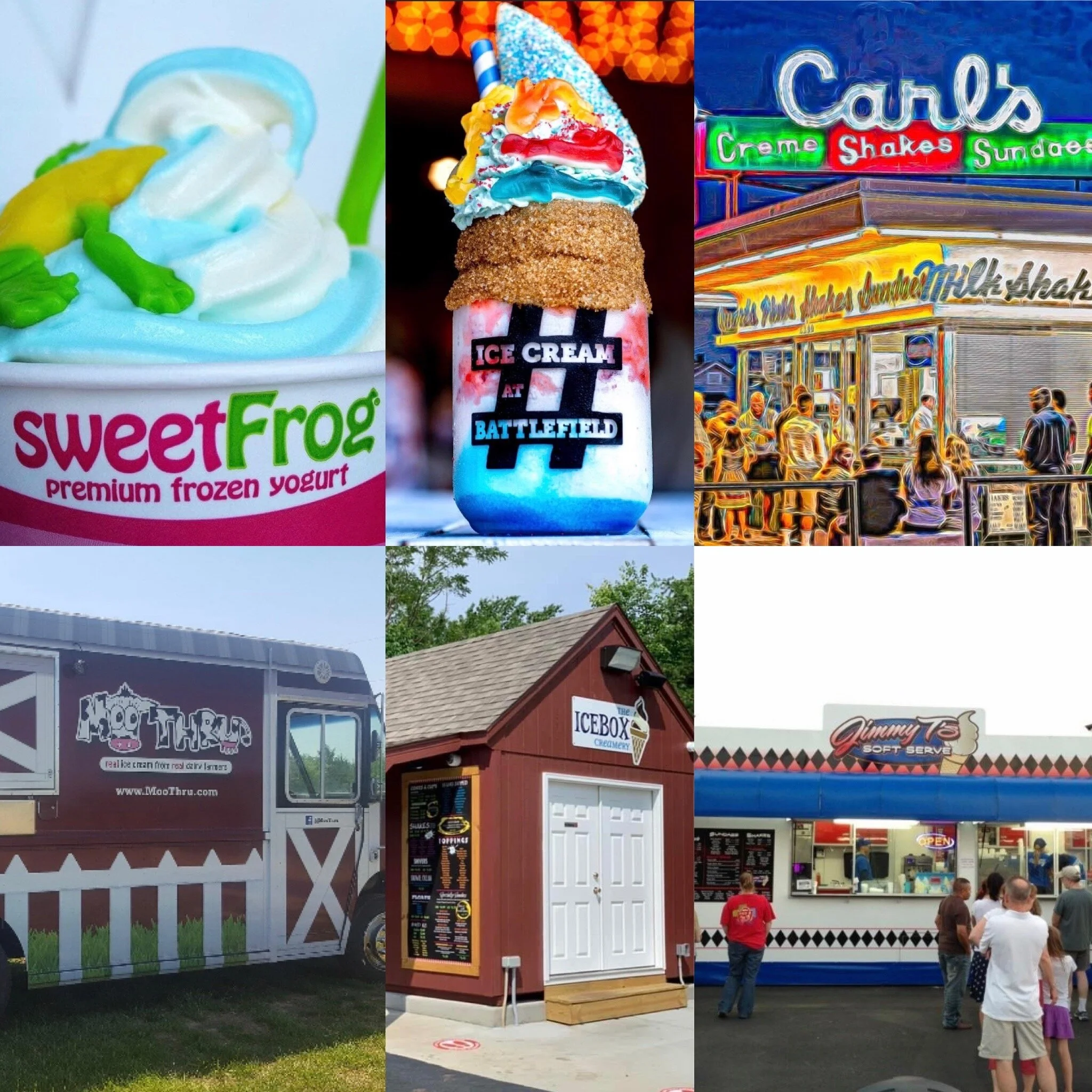 BEST ICE CREAM PLACES IN THE FREDERICKSBURG AREA — James Bauslaugh
