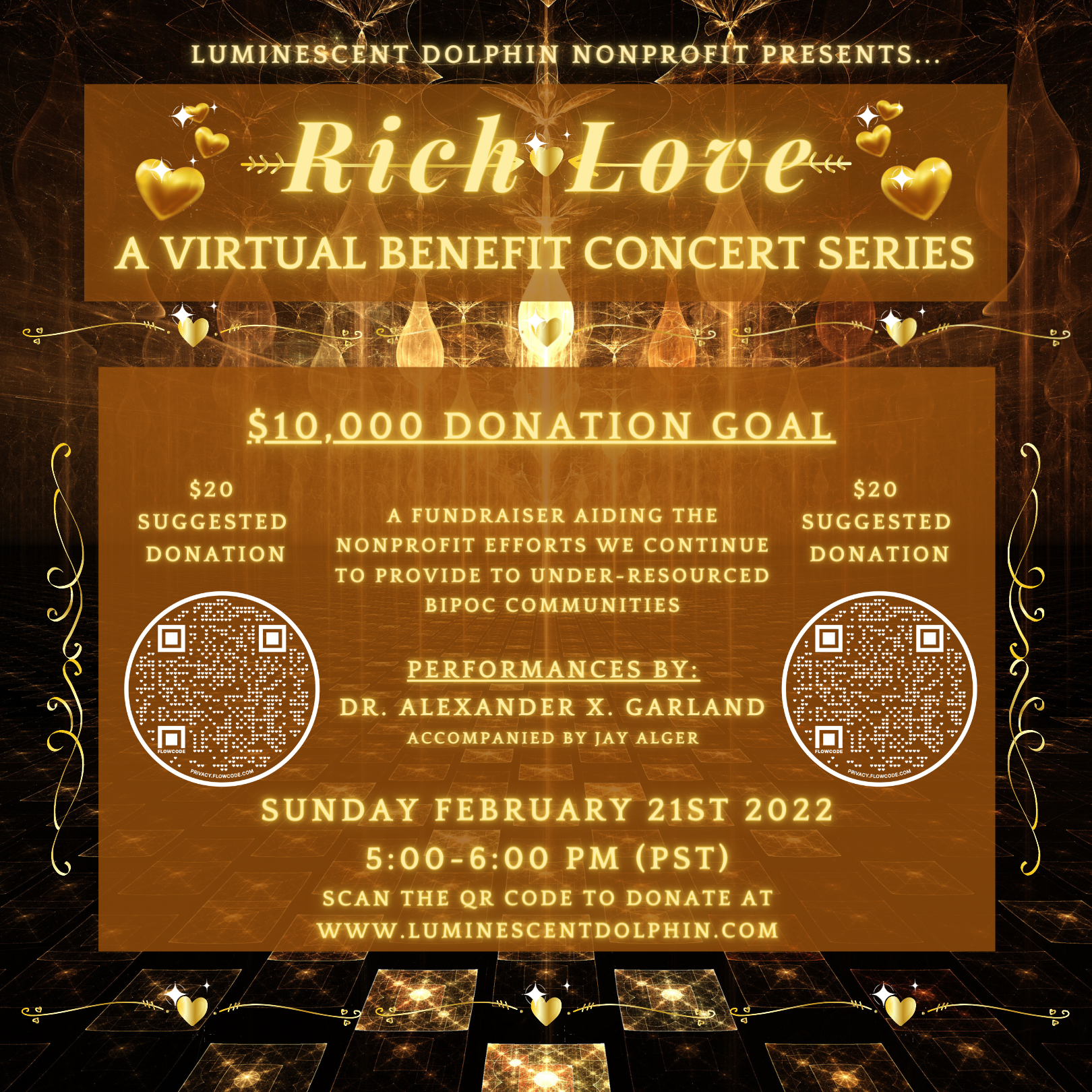 Rich Love: A Virtual Benefit Concert Series (February 2022)