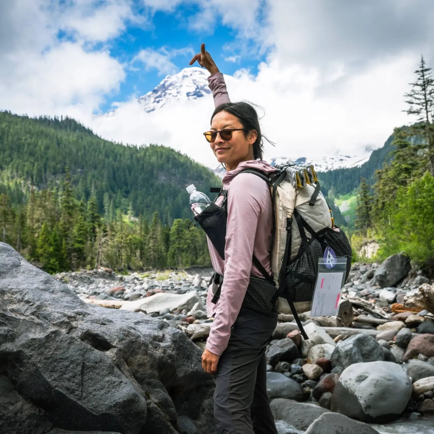 Summer is flying by. A scrapbook moment from Washington 🏕️