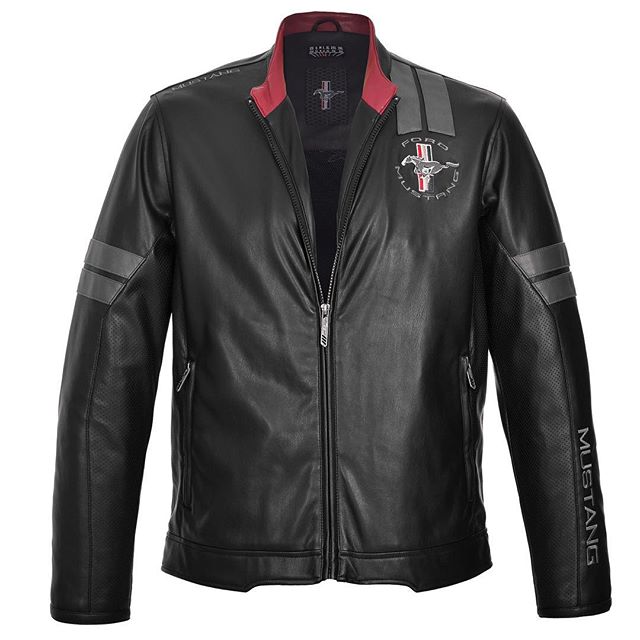 Our PU lamb leather RACE jacket, influenced by Ford Mustang&rsquo;s racing heritage, with its racing lines details and minimal color touches, as all our jackets, it can be worn with a vintage to a modern mustang, and at only $129, there is really no 
