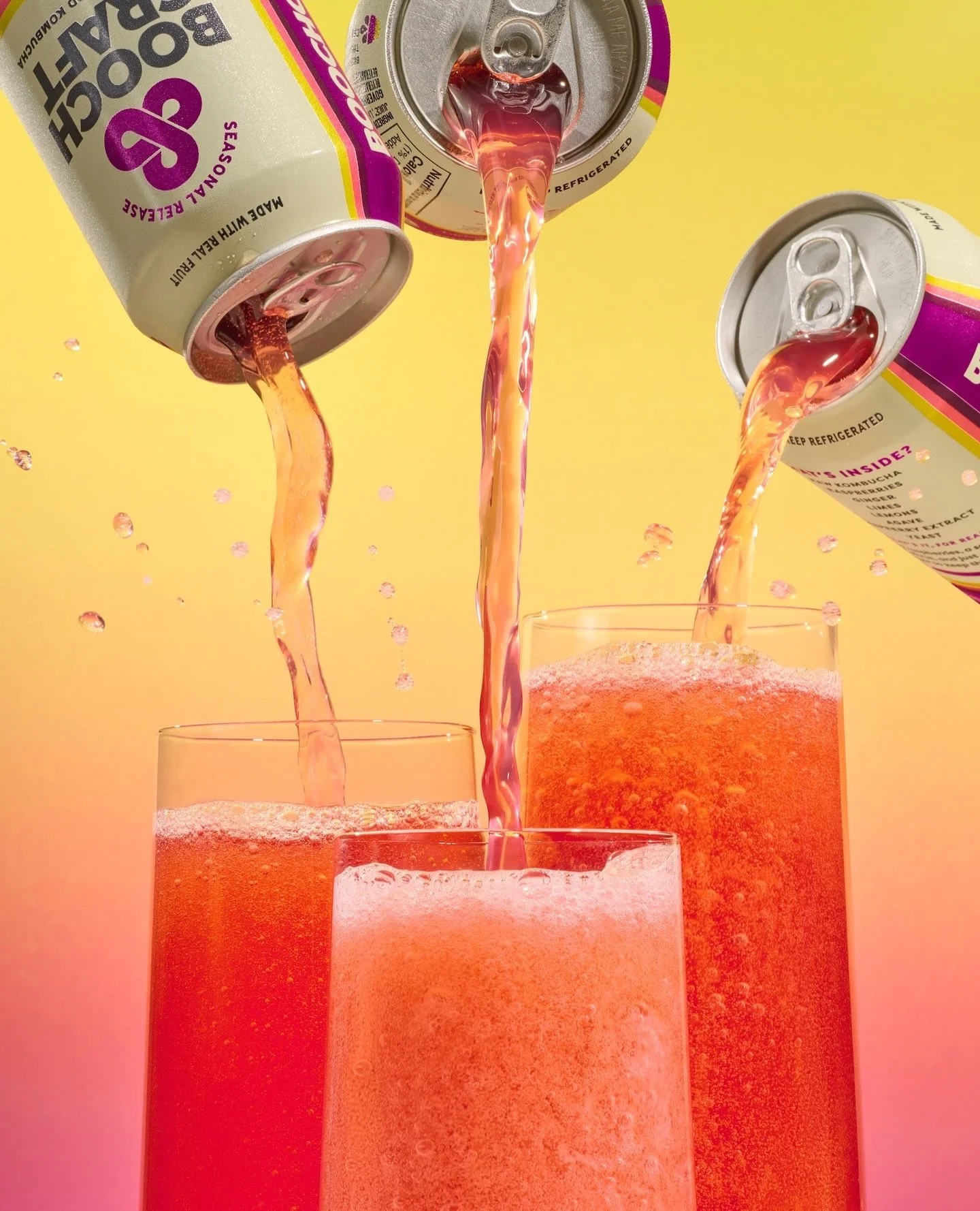POV: it&rsquo;s the weekend 🍹🍹🍹 Swipe through for the whole photo set shot for @boochcraft Raspberry Mule last holiday season ✨